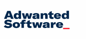 Adwanted Software logo with "Adwanted Software" in navy on two lines with a red line "cursor" at the end of the text