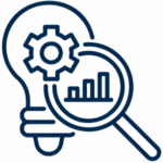 Adwanted Software - Tribes - Benefit from unique marketing insights icon graphic in navy